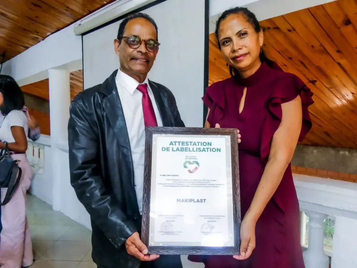 Makiplast, entreprise certifiée par le label Malagasy Ny Antsika